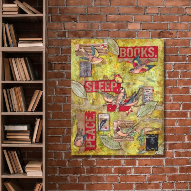 Books. Sleep. Peace. by Carmen McCullough