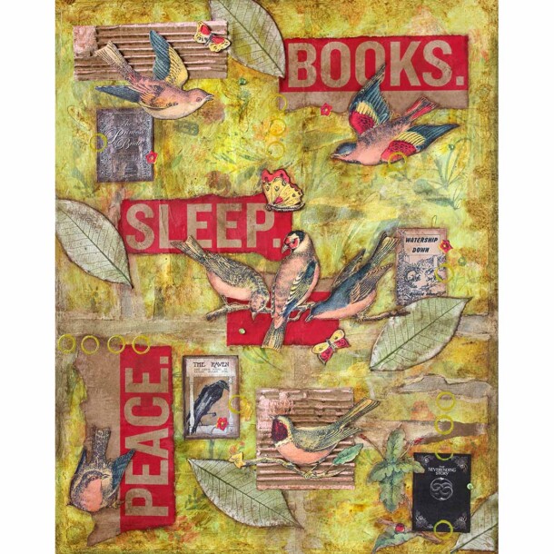 Books. Sleep. Peace.