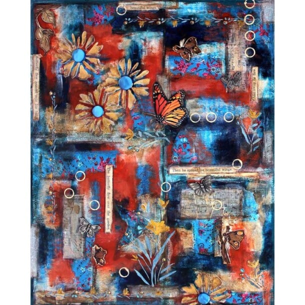 A Butterfly - Print on Canvas