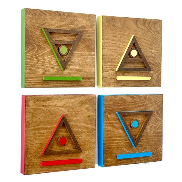Four Elements - Color Series - Set of 4