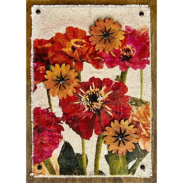 Zinnia – Canvas