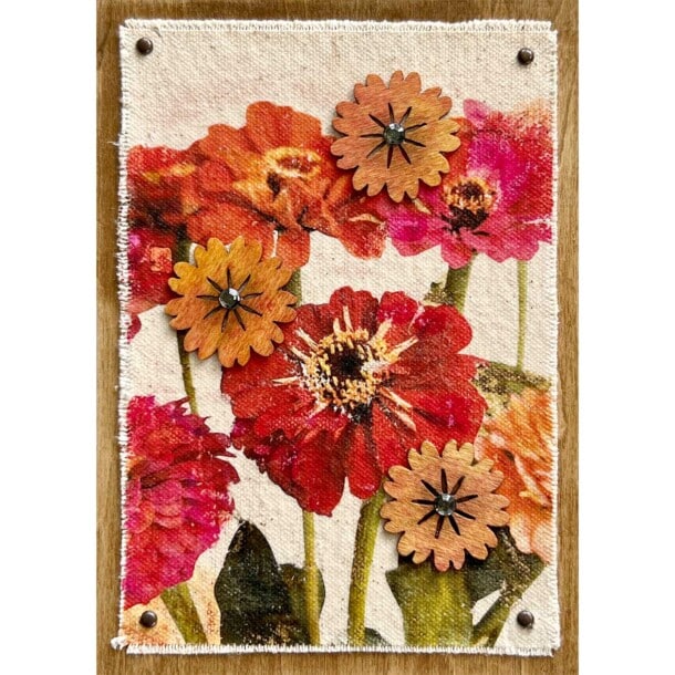 Zinnia – Canvas